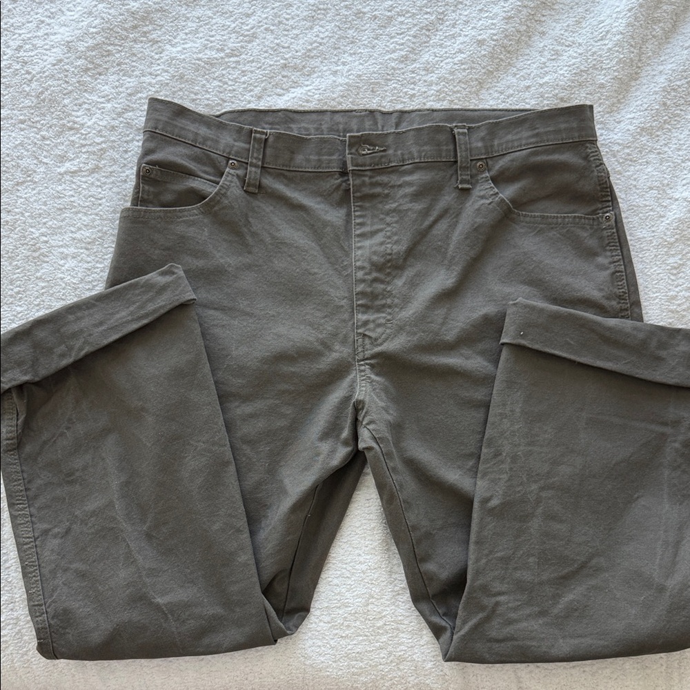 Dickies Men's Charcoal Chinos